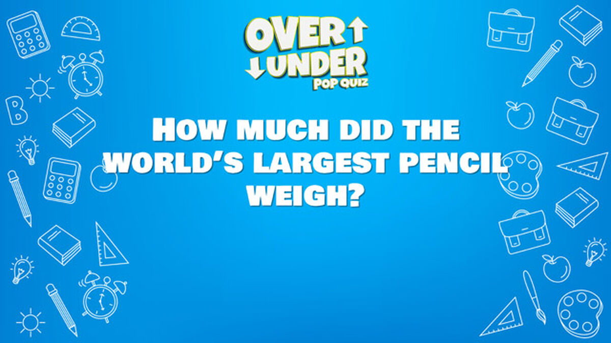 Over Under Pop Quiz image number null